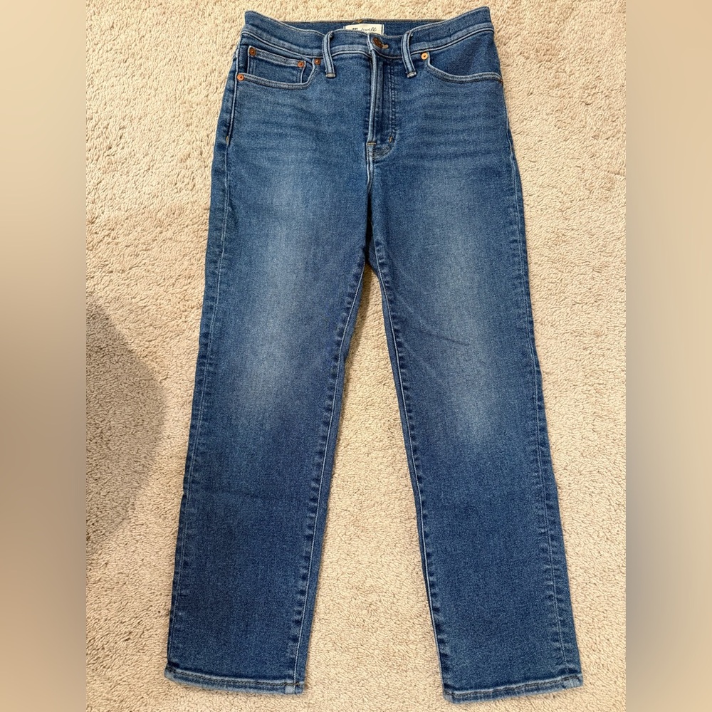 Madewell Perfect Vintage Jeans Petite Blue Denim